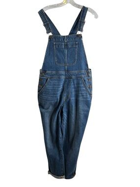 J CREW Classic Blue Denim Overalls $128 Retail